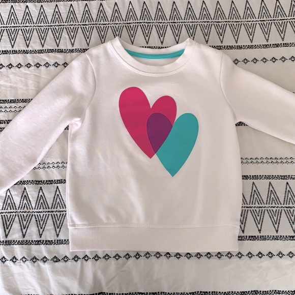 cat and jack heart sweater